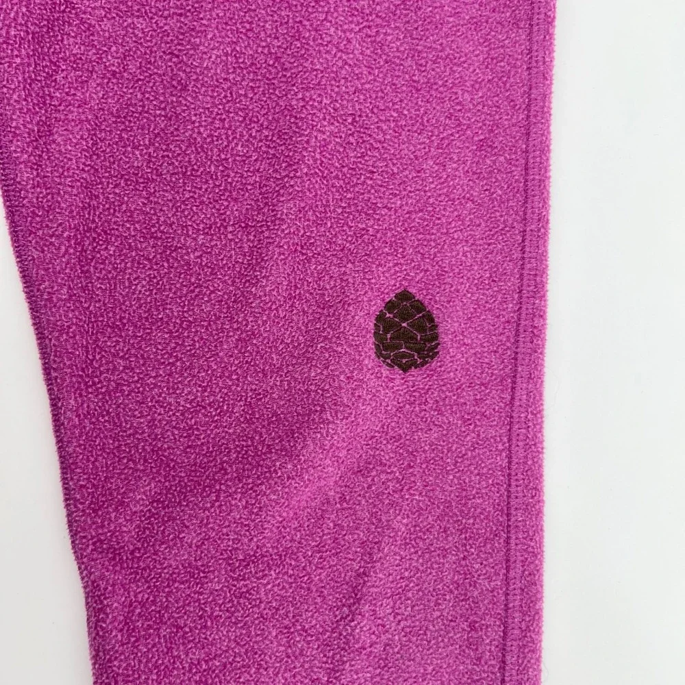Stio Kids Magenta Pink Fleece Joggers Sweatpants Size 12 Recycled‎ Polyester